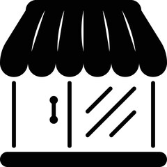 Simple vector icon shop