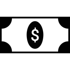 Simple vector icon bill
