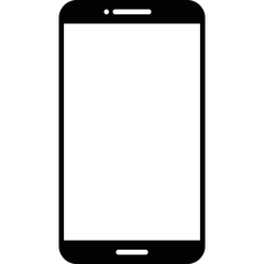 Simple vector icon phone
