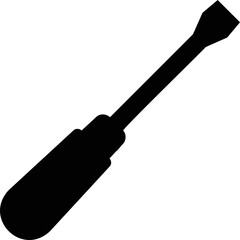 Simple vector icon screwdriver
