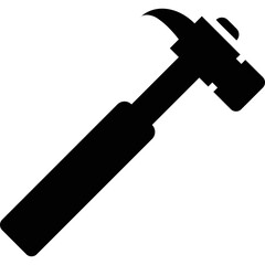 Simple vector icon hammer

