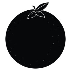 illustration of blueberry on white background