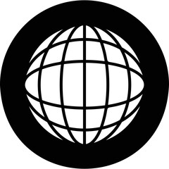 Simple vector icon internet