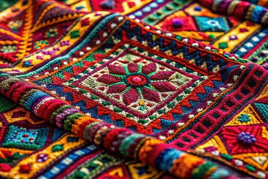 Balochi Embroidery:  Traditional Textile Designs for Modern Fashion
