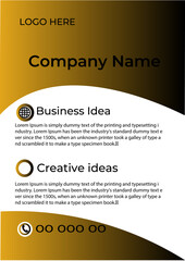 modern, booklet design, letterplate, layout background, yellow business, poster vector, creative cover mag abstract, book let, company report
