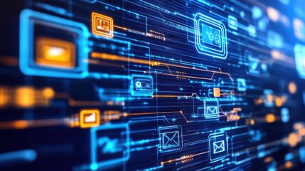 Holographic Display with Digital Tools in Dark Environment