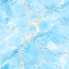 Seamless marble tile design ocean blue aesthetic digital art contemporary style top-down view tranquil elegance