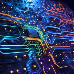 Neon abstract Background