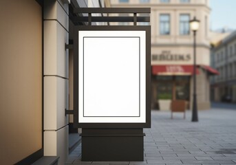 A cheerful scene that evokes a sense of urban life and energy, suitable for use in advertising mockups, presentations, or as a visual representation of urban environments