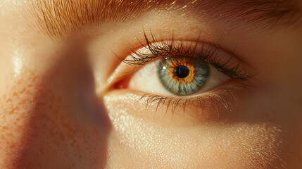 Fototapeta premium close up of eye