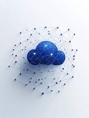 Cloud computing network connection; digital data storage. Generative ai
