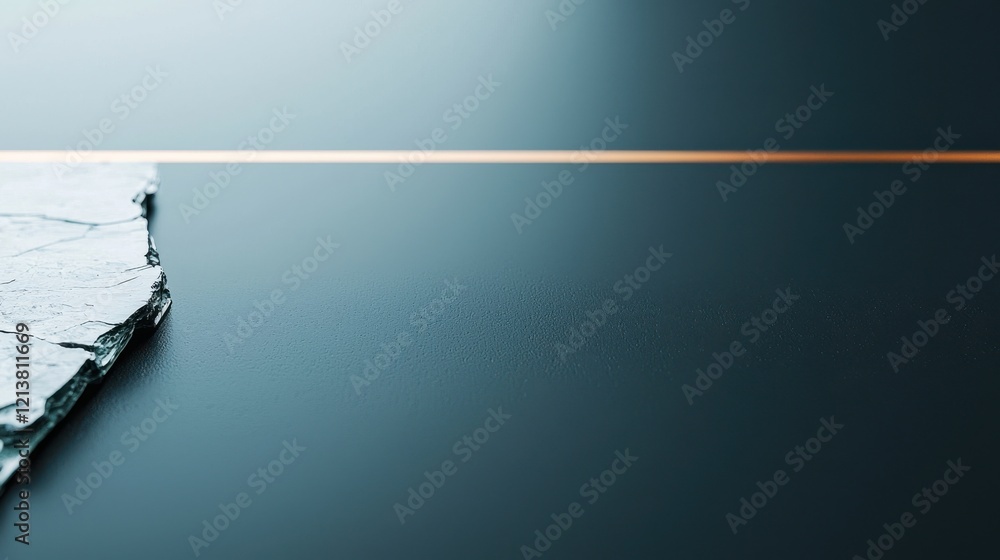 Poster abstract data visualization concept studio setting digital artwork minimalist environment close-up v
