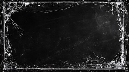 Cracked Glass Texture: A Dark, Distressed Background