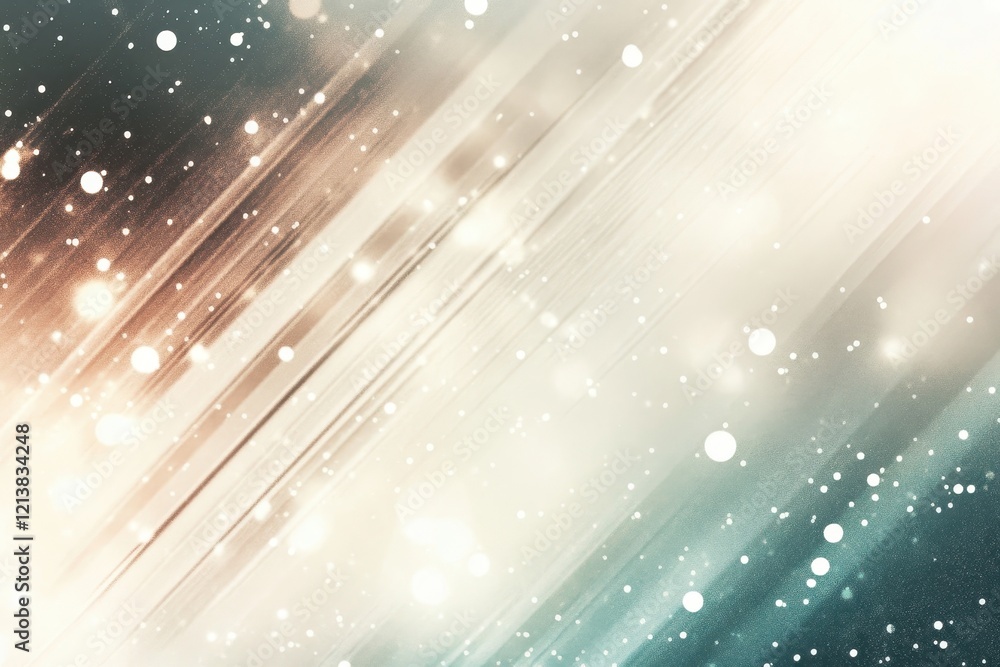 Poster soft hues blend with shimmering light in an ethereal display of color and motion during a serene eve