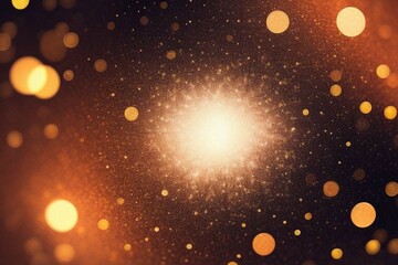 A close up of a star in the sky with many small stars
