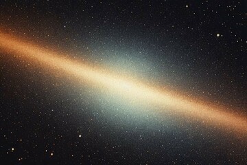 A close up of a galaxy with a bright light shining from the center