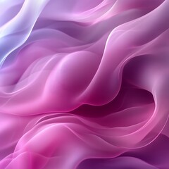 Obraz premium Abstract purple and pink flowing fabric waves.