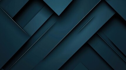 Fototapeta premium Modern blue background with clean lines, perfect for design and banner templates. Featuring sleek geometric wallpaper with simple shapes and a central white space for text.