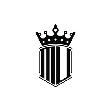 MU monogram logo design letter text name symbol monochrome logotype alphabet character simple logo