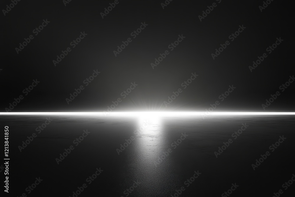 Poster light emerges from darkness transforming the atmosphere with a sense of wonder and tranquility. gene