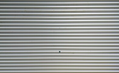 striped metal shutter sliding door texture background