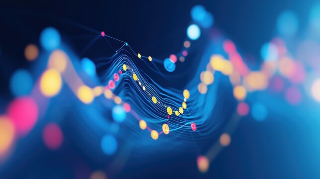 Vibrant Visualization of Real-Time Data Processing