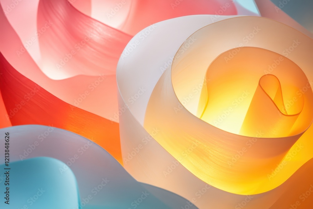 Poster soft hues and delicate forms create an enchanting floral lantern display in a cozy evening setting. 