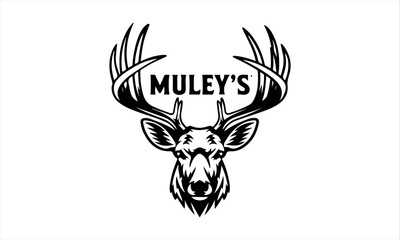 cow vector art illustration