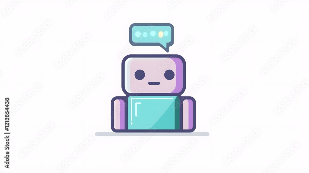Poster A simple robot thinks and processes information
