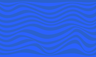 blue stripes lines wave curves flag curtain texture pattern in funny style abstract background