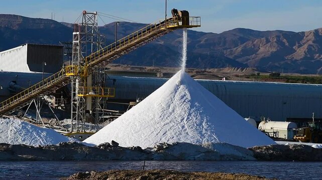 Industrial and commercially effective extraction, production, manufacturing and export of mineral salts from waters of the Aqaba gulf (highest salinity in the world), Red Sea. No AI tools were used