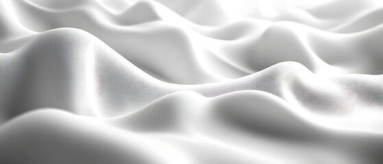 Obraz premium Abstract white fabric texture.