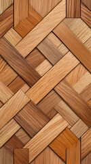 Fototapeta premium Woven wood texture, diagonal pattern, interior design, background material