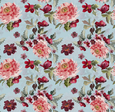seamless floral pattern