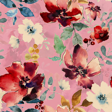 SEAMLESS FLOWER PATTERN