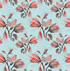 SEAMLESS FLOWER PATTERN