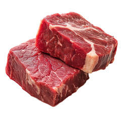 Raw Beef Steaks Red Meat Food Gourmet Cuisine bbq diet meal fresh juicy grill isolated on transparent or white background, png