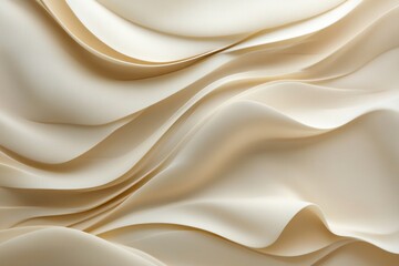 Obraz premium Creamy waves texture, abstract background, studio shot, design element