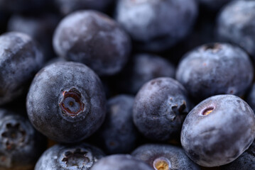 Blueberries background, Healthy fruit, Food ingredient