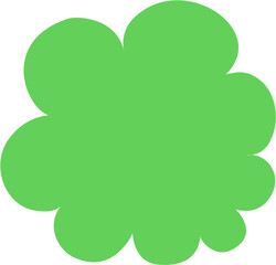 Bush flat illustration