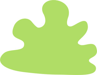 Bush flat illustration