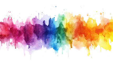Fototapeta premium Colorful abstract watercolor splash artwork
