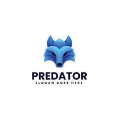 Predator Gradient Colorful Logo