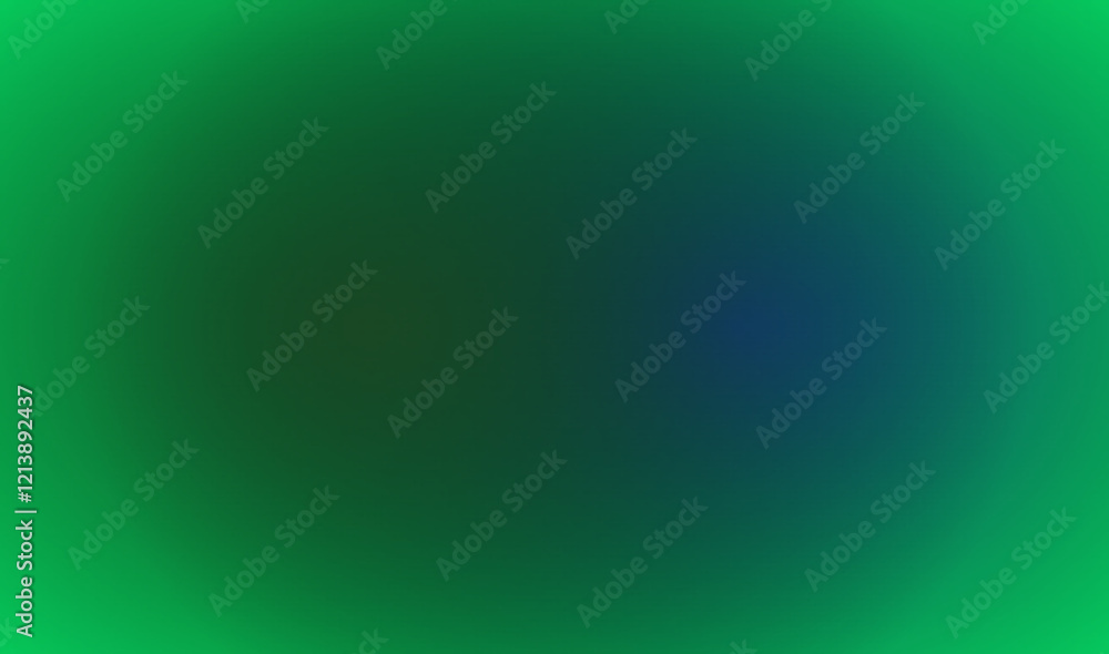 Poster abstract green and blue gradient background with smooth transitions and soft hues