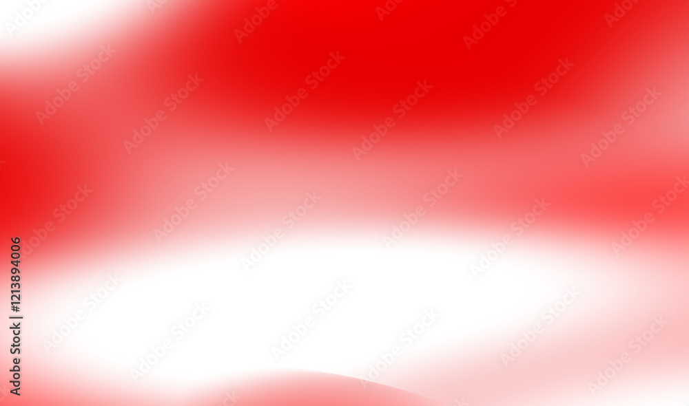 Poster abstract red and white gradient background with soft blurry effect design