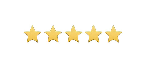 Isolated Five Golden Stars