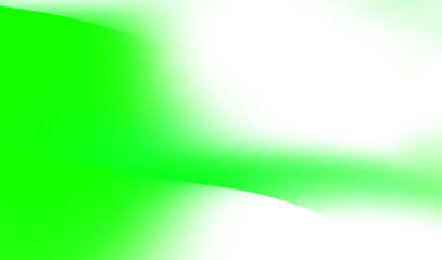 Abstract gradient background with green and white soft transition design