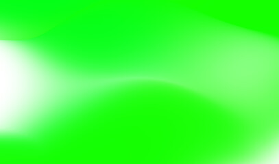 Abstract gradient background in vibrant lime green and white with soft light