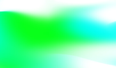 Vibrant gradient background with smooth transition from green to cyan and white