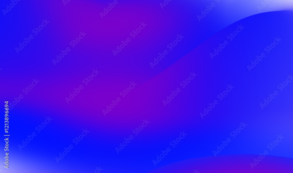 Aufkleber abstract gradient background with smooth transition from blue to purple color